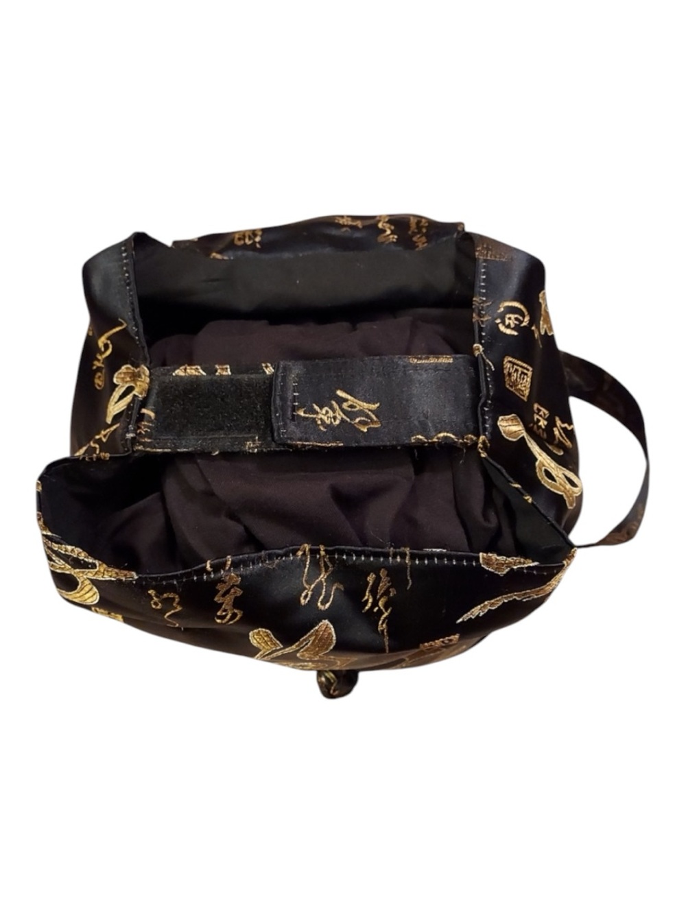 Vintage 90s Retro Goth Whimsigoth Bohemian Jacquard Festival Maximalist Backpack - Picture 8 of 11